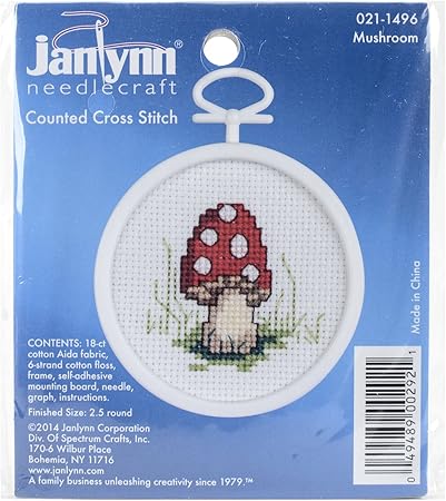 Tobin Janlynn Mini Cross Stitch Kit 2.5