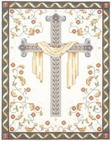 Janlynn 10235 His Cross Counted Cross Stitch Kit-8