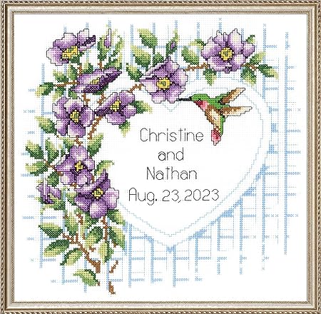 Janlynn 013-0347 Garden Trellis Cross Stitch , White