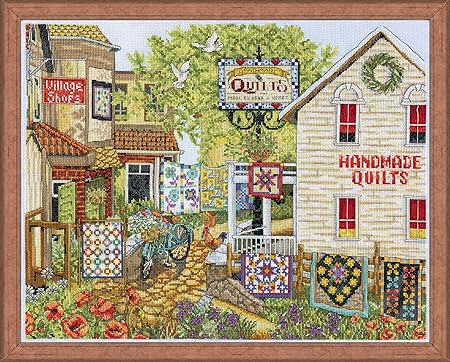 Design Works Crafts Inc. Village Shops Counted Cross Stitch Kit