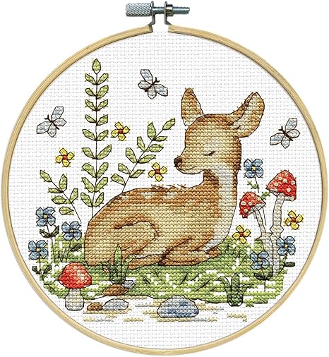 Design Works Crafts Janlynn Counted Cross Stitch Kit, Deer