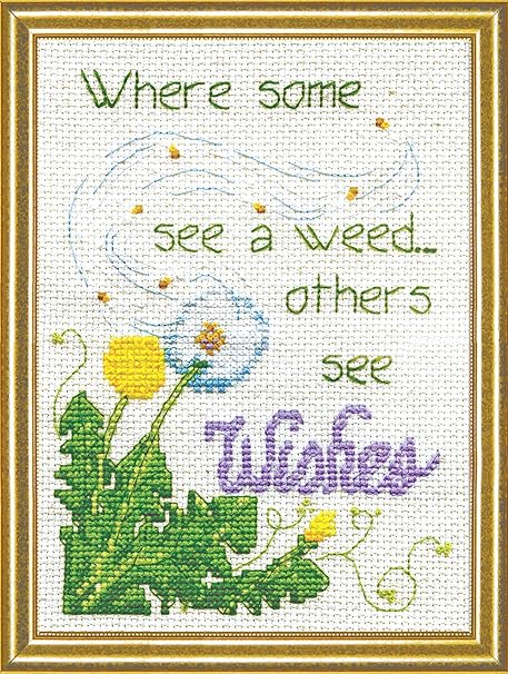 Design Works Crafts Dandelion Wishes, 5 x 7