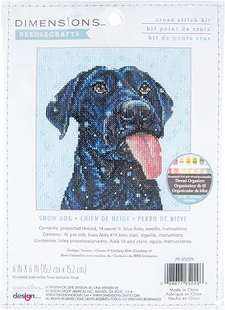 Dimensions Be Kind to Yourself Embroidery Needlepoint Kit for Beginners, 5