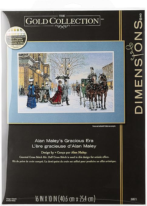 Dimensions Needlecrafts Counted Cross Stitch, Alan Maleys Gracious Era