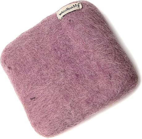 Woolbuddy Needle Felting Pad, Needle Felting Mat, Needle Felting Supplies, Foam Pad Alternative, Wool Felting Mat (Lavender Purple)