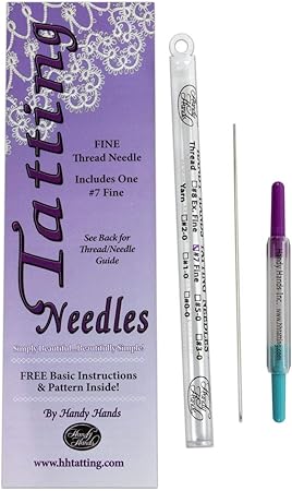 Handy Hands N7 Tatting Needle, 7, Gray