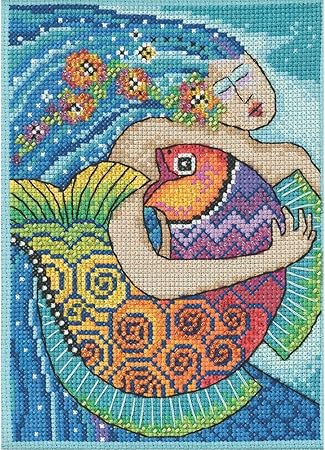 Mill Hill Counted Cross Stitch Ocean Song, Multicolor