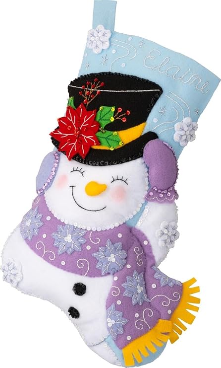 Bucilla, Jolly Top Hat, Felt Applique 18