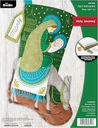 Bucilla, Holy Journey, Felt Applique 18