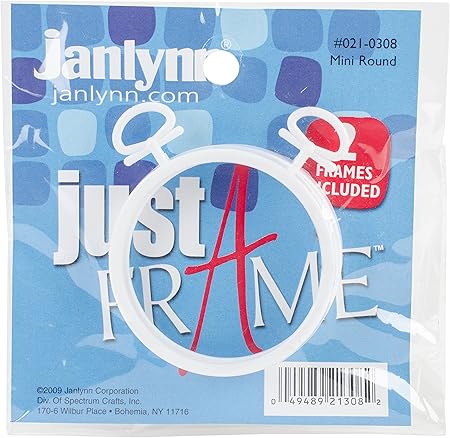 Janlynn Frames, White 2 Count