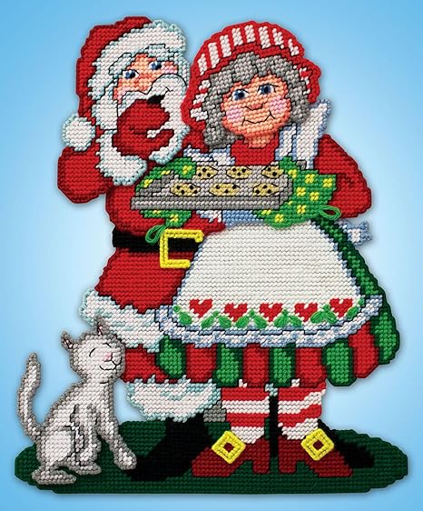 Design Works Crafts Mrs Claus' Cookies Plastic Canvas Kit