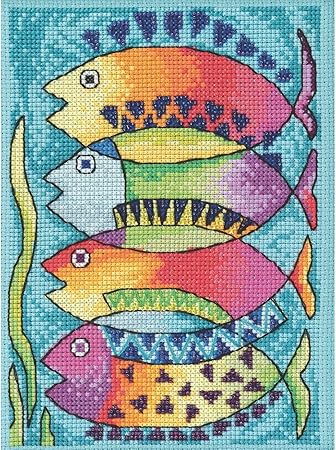 Mill Hill Counted Cross Stitch PECES, Multi