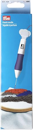 Prym Punch needle, 1,3 mm / 1,6 mm / 2,2 mm, White/Plum Blue