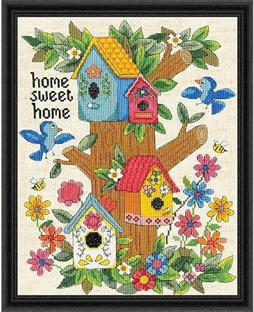 Home Sweet Home Counted Cross Stitch Kit