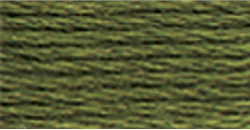 DMC 117-3051 Six Strand Embroidery Cotton Floss, Dark Green Grey, 8.7-Yard