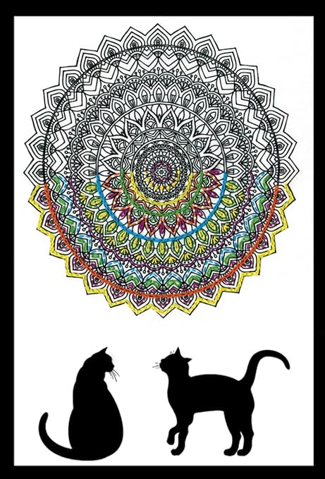 Design Works Crafts 4002 Cat Mandala 10