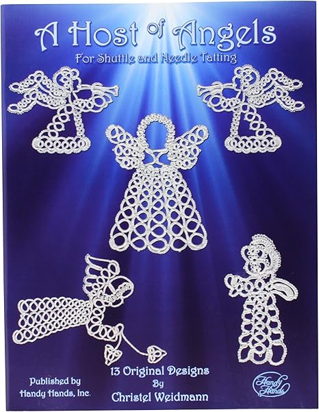 Handy Caddy Handy Hands Tatting Book, Blue