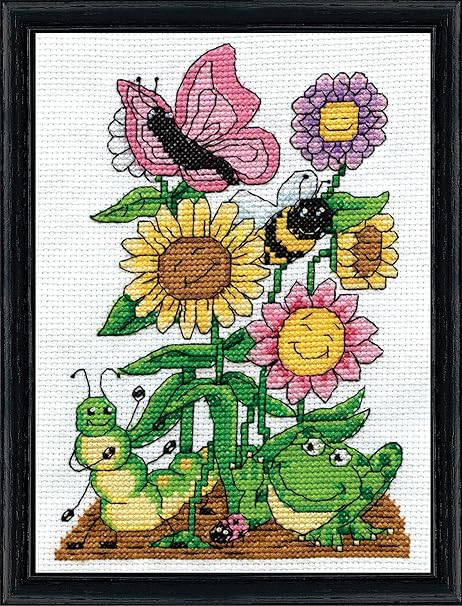 Design Works Crafts Garden Smiles Counted Cross Stitch Kit