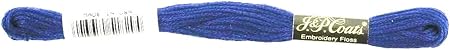 Red Heart C&C 6-Strand Embroidery Floss 8.75yd, Navy Blue Dark, 24 Pack