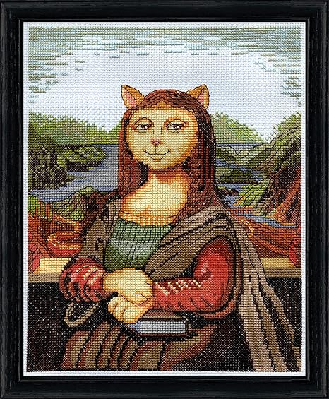 Design Works Crafts Meowy Lisa Counted Cross Stitch Kit