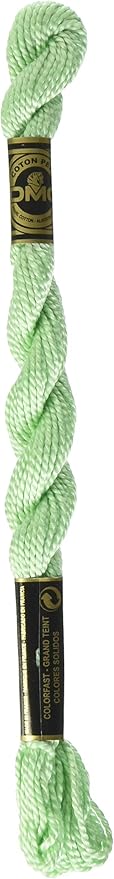 DMC 115 3-955 Pearl Cotton Thread, Light Nile Green