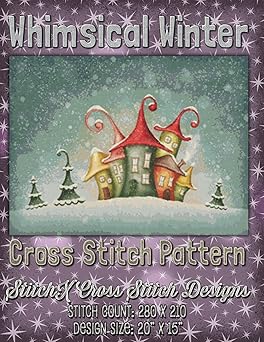 Whimsical Winter Cross Stitch Pattern