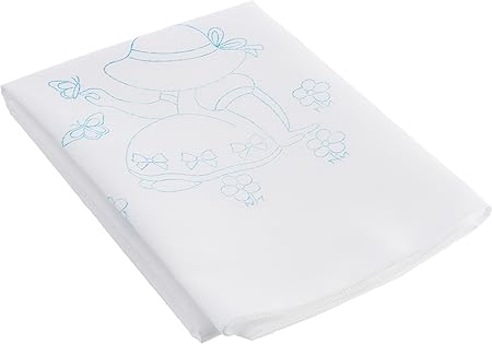 Jack Dempsey Children's Stamped Pillowcase with White Perle Edge, Sunbonnet Sue