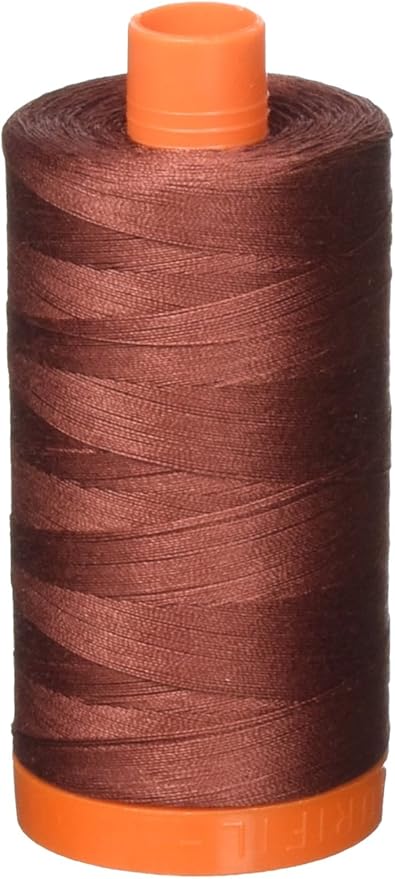 Aurifil Mako Cotton Thread Solid 50wt 1422yds Raisin