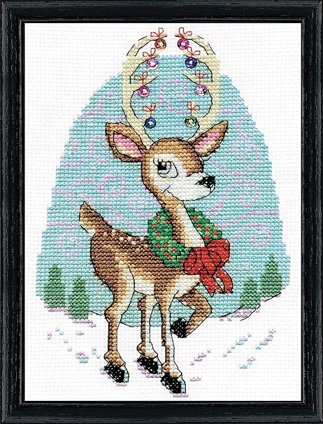 Design Works Crafts Reindeer Counted Cross Stitch Kit