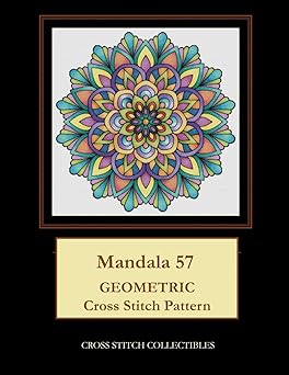 Mandala 57: Geometric Cross Stitch Pattern