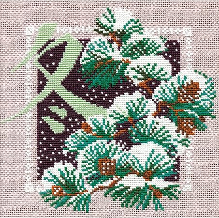 Riolis 117986 Cross Stitch Kit, 8 By 8