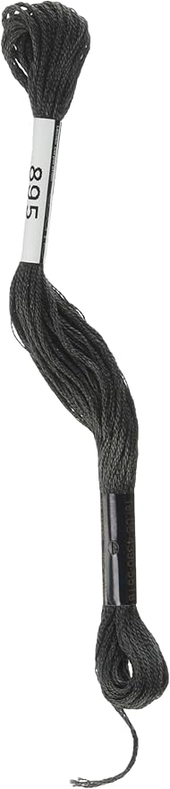 Lecien Japan 2512-895 Cosmo Cotton Embroidery Floss, 8m, Skein Grey