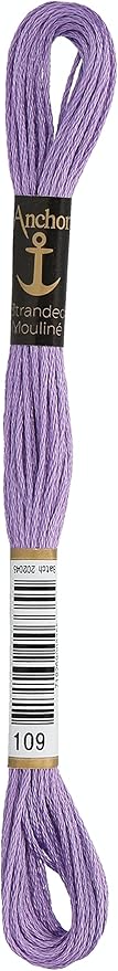 Anchor Maia Strand Embroidery Floss 8.75 Yards-Lavender Medium Light 12 per Box