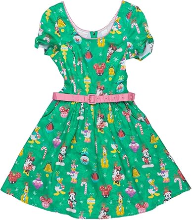 Loungefly Stitch Shoppe Disney Ornament Friends Dress, Size 3XL