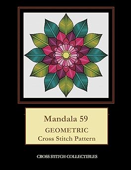 Mandala 59: Geometric Cross Stitch Pattern