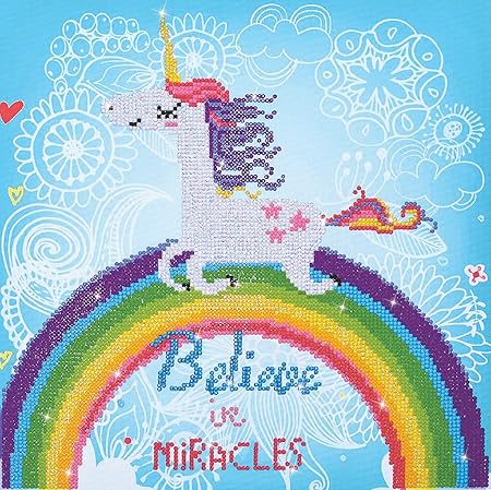 Diamond Dotz Diamond Art KIT, Believe In Miracles