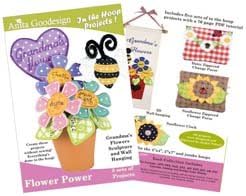 Embroidery Designs Cd Flower Power