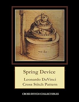 Spring Device: Leonardo DaVinci Cross Stitch Pattern