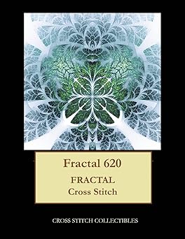 Fractal 620: Fractal cross stitch pattern