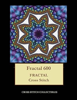 Fractal 600: Fractal cross stitch pattern