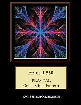 Fractal 550: Fractal cross stitch pattern