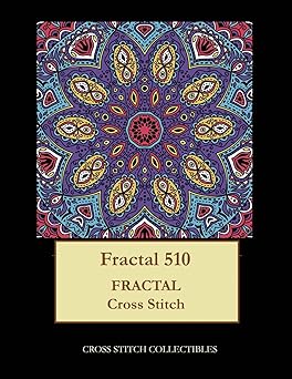 Fractal 510: Fractal cross stitch pattern