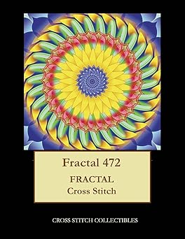 Fractal 472: Fractal cross stitch pattern