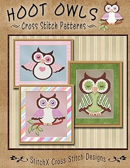 Hoot Owls Cross Stitch Patterns