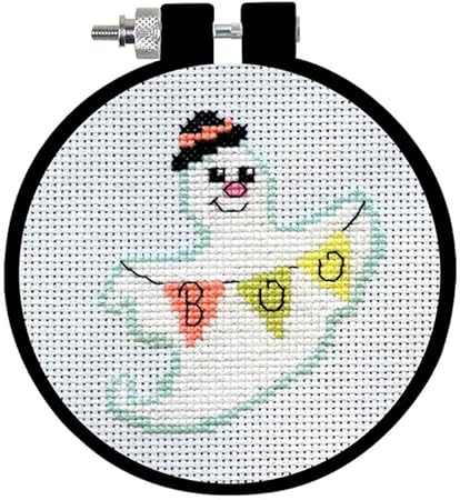 Design Works Crafts Inc. Ghost Counted Cross Stitch Kit w/Hoop