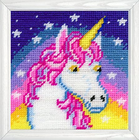 Design Works Crafts Unicorn Needlepoint Kit