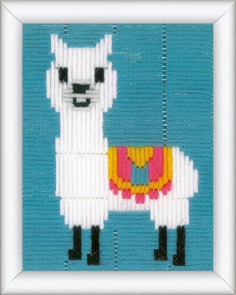 Vervaco Llama Long Stitch Kit