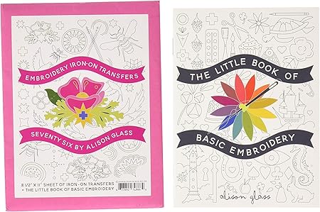 Alison Glass Embroidery Iron-On Transfers Seventy Six Pattern