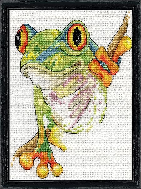 Design Works Crafts Tree Frog Counted Cross Stitch Kit