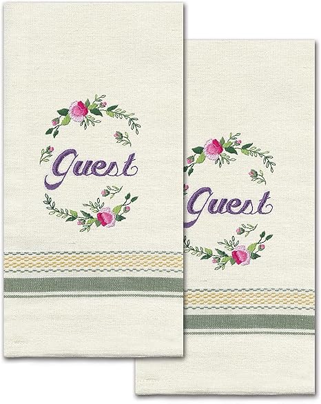 Tobin Guest Embroidery Kitchen Towels, Unspecified